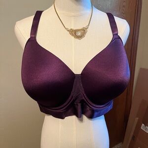 Bali Purple Full Coverage Bra with Molded Cups